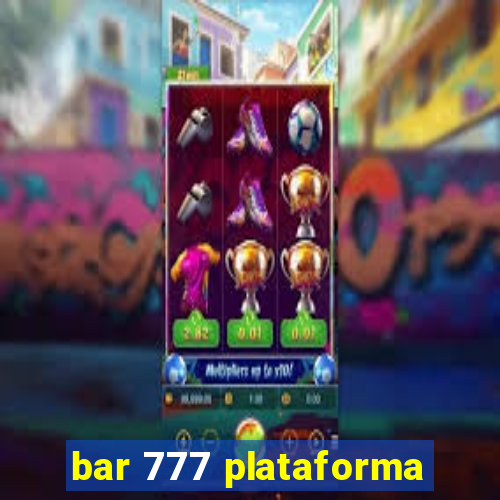 bar 777 plataforma